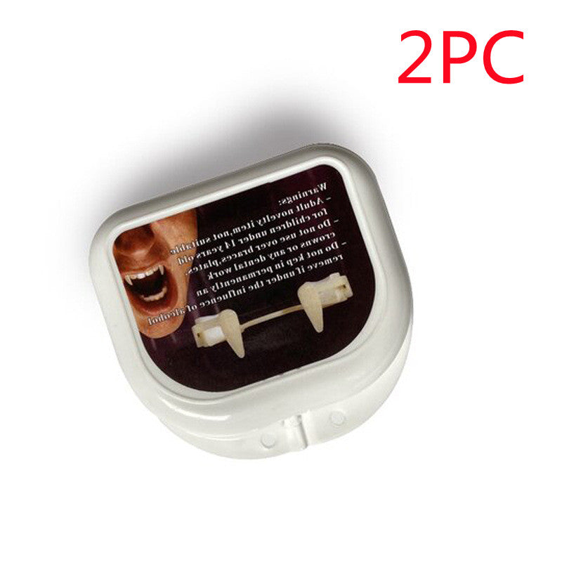 Retractable Vampire Fangs Halloween Costume Accessory