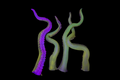 2ft Glowing Poseable Octopus Tentacle Prop
